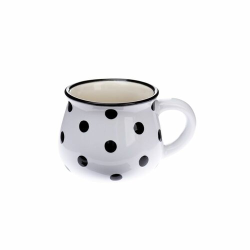 Керамічна чашка Dots 75 мл, білий