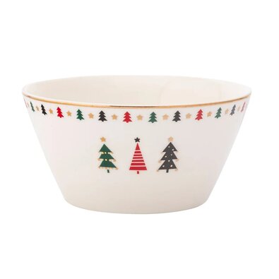 Altom Porzellanschale Modern Tree 14 cm, 620 ml