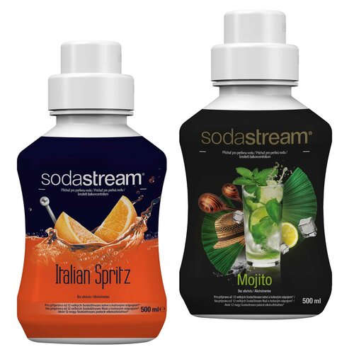 SodaStream Spirit Black Cocktail szódavíz készítő