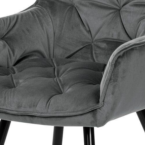 Zestaw krzeseł do jadalni DCH-421 GREY4, 2 szt.
