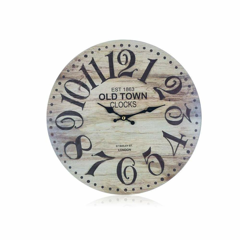 Nástěnné hodiny Old town, pr. 34 cm