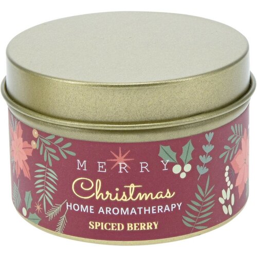 Sada vánočních svíček Merry Christmas Spiced berry/Velvent vanilla, 2 ks