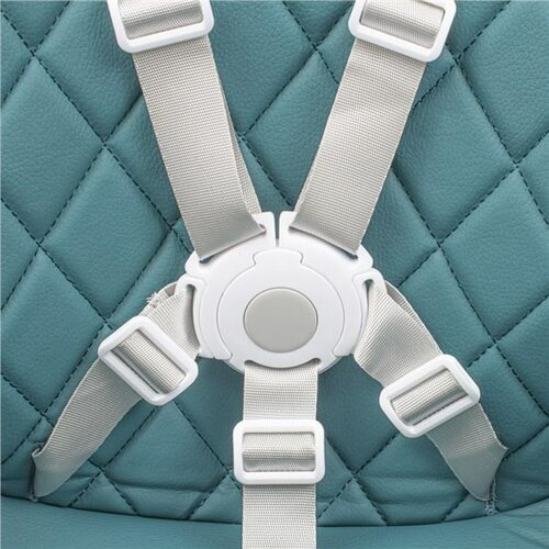 Baby Mix Jedálenská stolička Freja wooden, zelená