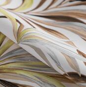 Restilo Záves Blackout Tropics hnedá, 140 x 245 cm