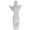 Keramický dekoračný anjel s hviezdou, 19 cm