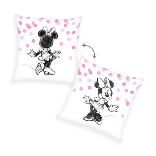 Pernă Minnie Mouse Buline, 40 x 40 cm