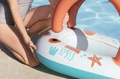 Bestway Schlauchboot mit Sonnendach, 56,5 x 61,5 x 78 cm