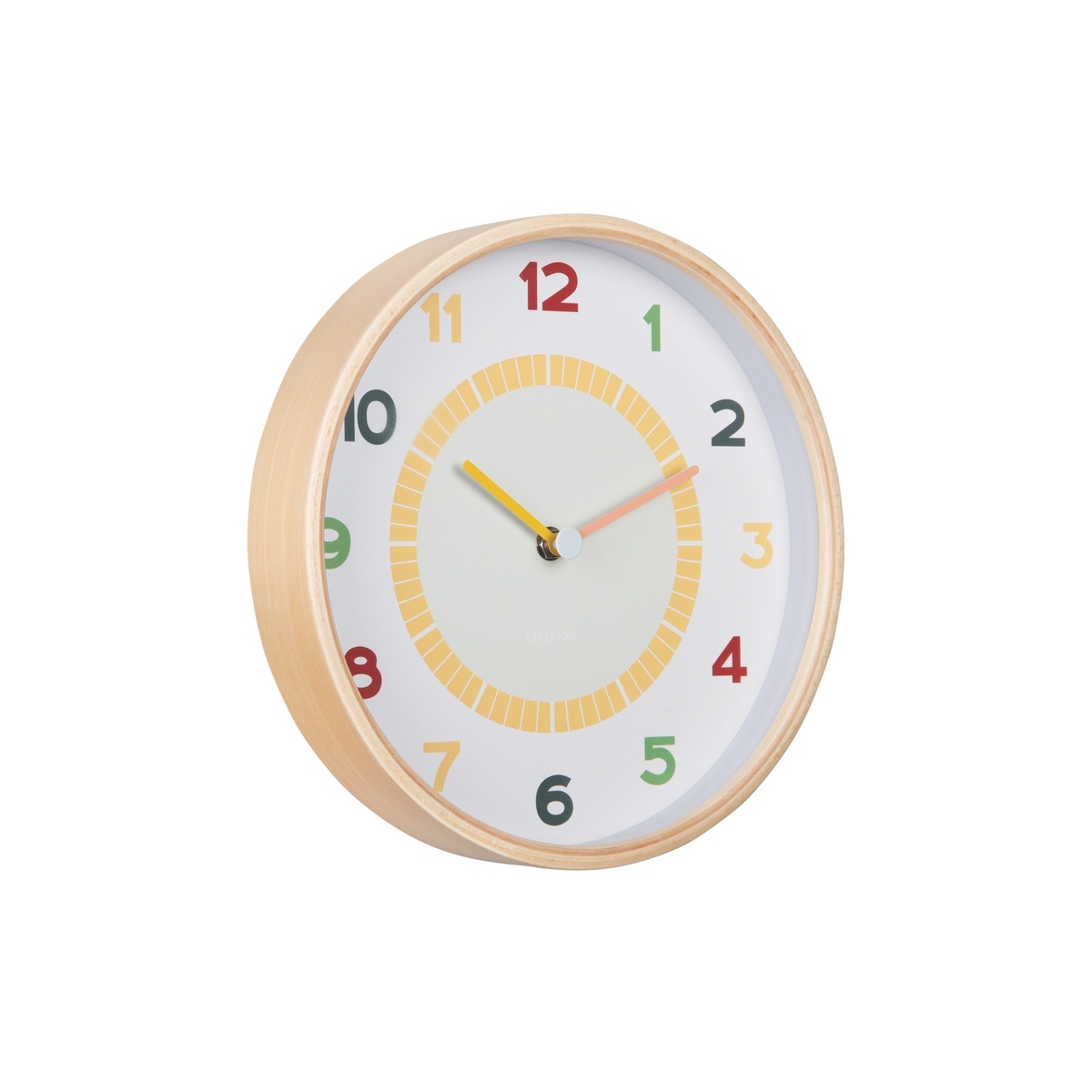 Karlsson 5962MC design falióra sárga, átmérő 25 cm termék 2. képe