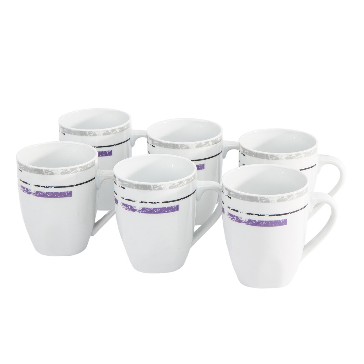 Domestic 6-dielna sada hrnčekov Margita, 310 ml