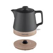 Concept RK0062 keramická rychlovarná konvice 1 l, tm. šedá