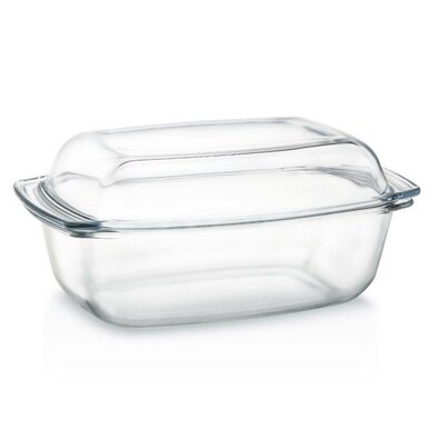 Limpo quadratische Glasbackform, 6,8 l