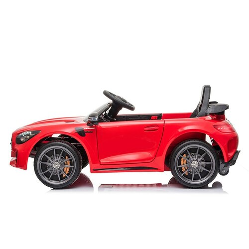 Baby Mix Samochód elektryczny dla dzieci Mercedes-Benz GTR-S AMG, czerwony