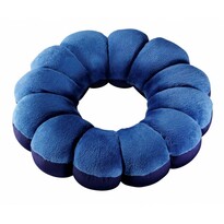 Багатофункціональна подушка Квітка, синя
