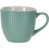 Steinguttasse Honeycomb, 250 ml, grün