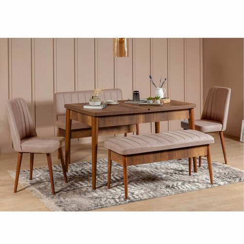 Lavice Vina Stone and Walnut