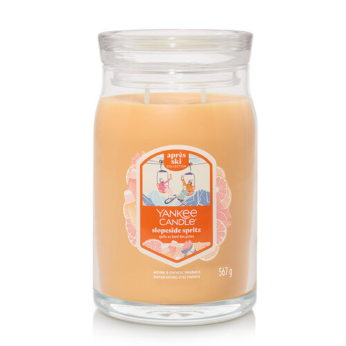 Yankee Candle Illatosító gyertya, nagy Signature Slopeside Spritz, 567 g