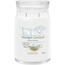 Yankee Candle Signature Clean Cotton  illatos gyertya nagy üvegben, 567 g