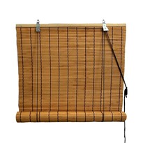 Бамбукова рулонна штора Zeva черешня, 80 х 160 см