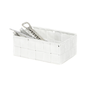 Compactor Organizator depozitare pentru sertar M TEX, 18 x 12 x 7 cm, alb