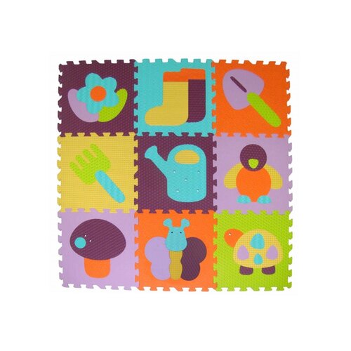 Baby Great Penové puzzle Farebná záhradka SX (30x30)