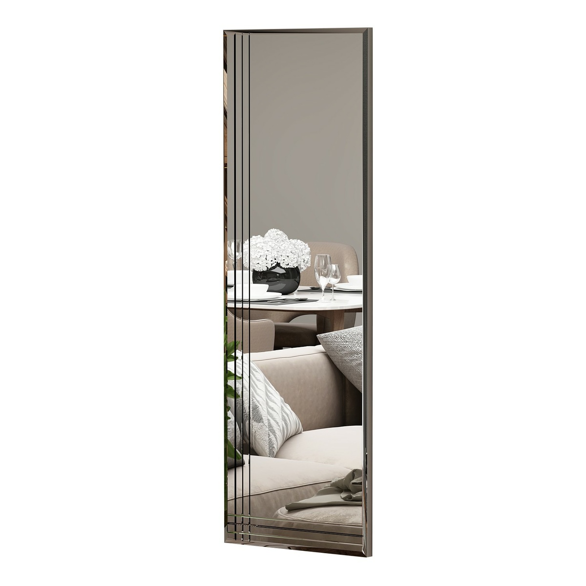 Zrkadlo Trio Transparent 40 x 120 cm