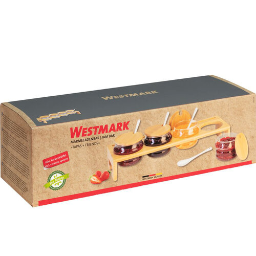 Westmark Stojalo za marmelade 4x 200 ml TAPAS andFRIENDS