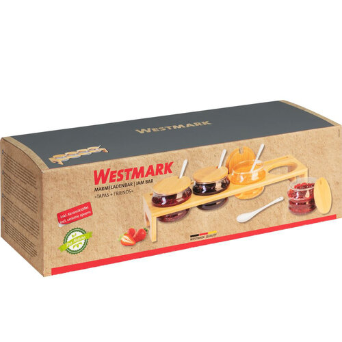 Westmark Stojanček na marmelády 4x 200 ml TAPAS and FRIENDS