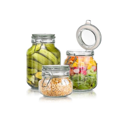 Banquet Set of hermetic containers Erea  0,5 + 1 +2 l