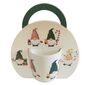Home Elements Porcelán bögre karácsonyi mintávalTörpe 300 ml, díszdobozban