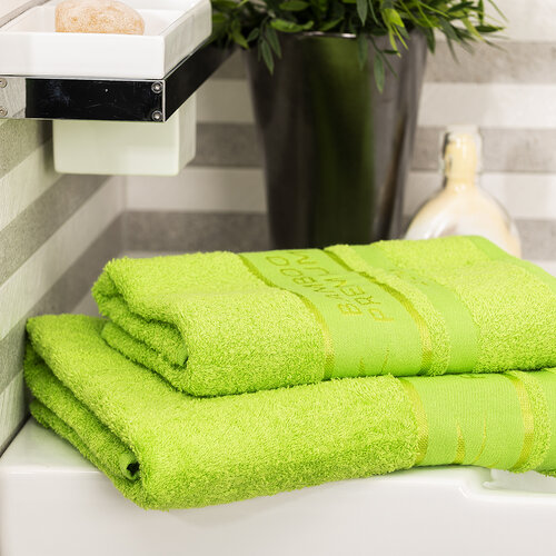 4Home Bamboo Premium ręczniki zielony, 50 x 100 cm, 2 szt.