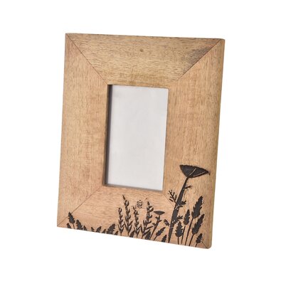 InDecor Fotorámeček z mangového dřeva Louka, 23 x2 x 28 cm