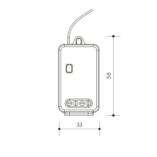 Panlux Přijímač Controller Switch, IP20