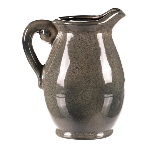 Ceramiczny dzban szary, 15 x 16 x 23 cm, średni