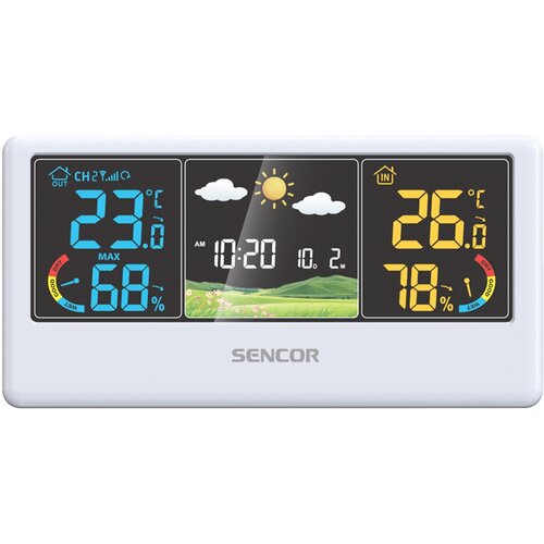 Sencor SWS 4100 W meteostanica, biela