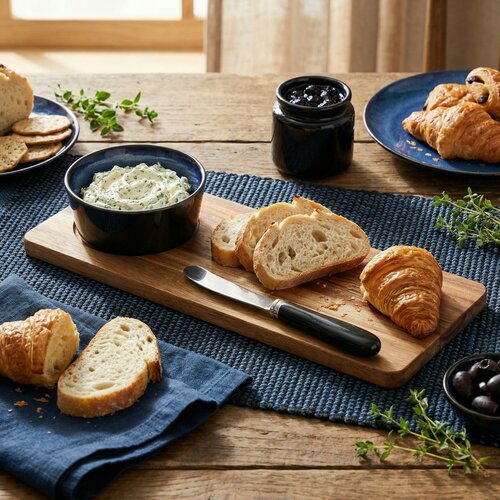 EH Servierbesteck Torrente, 3 Stück, Blau, 30 x 12 cm