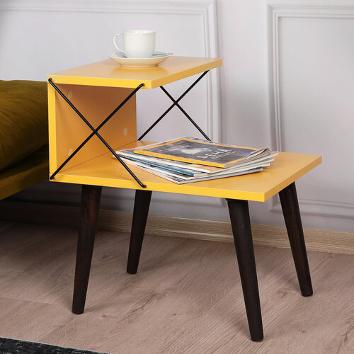 Nachttisch Cross Yellow