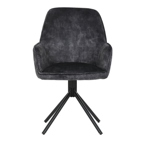 Set de scaune de sufragerie HC-511 BK4, 2 buc.