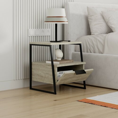 Nachttisch Pal Travertine