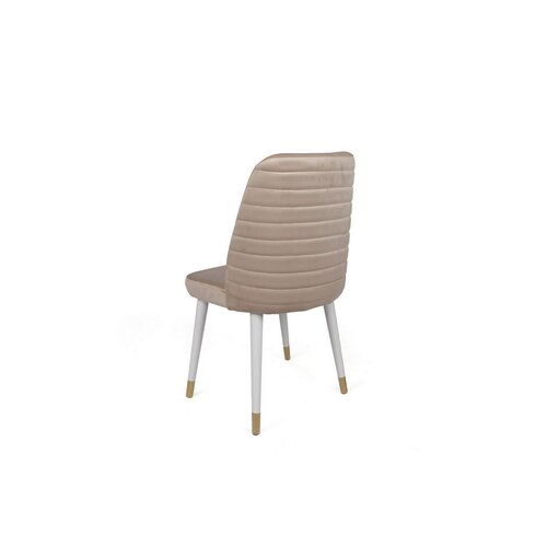 Set de scaune de sufragerie Hugo Cream and White,2 buc.