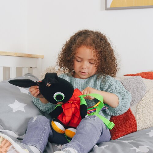 Pluszowy królik Bing plecak, 42 cm