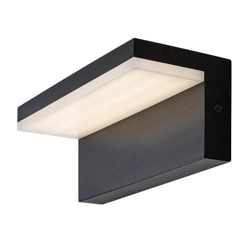 Rabalux 77092 zewnętrzna lampa ścienna Zaragoza LED, czarny