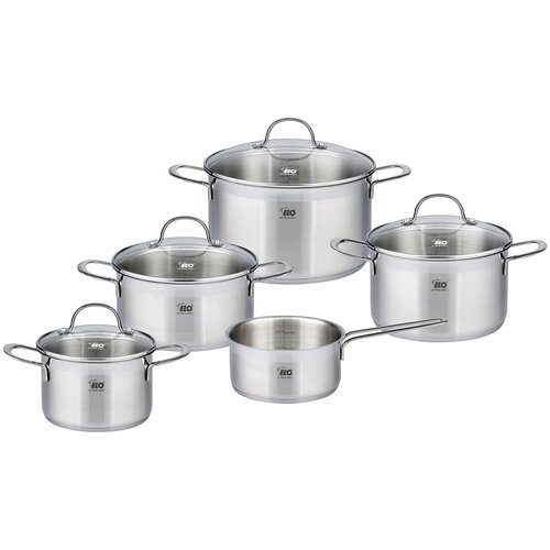Elo 42505 5dílná sada nerezových hrnců Top Collection