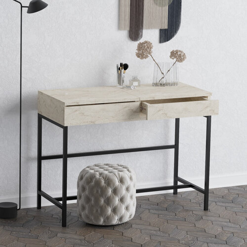 Kosmetický stůl Linda Travertine