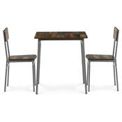 Jídelní set pro 2 osoby CORE Old Wood, šedá konstrukce