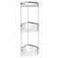 GEDY 2484 Smart trikotna polica 20 x 59 x 15 cm,srebrna