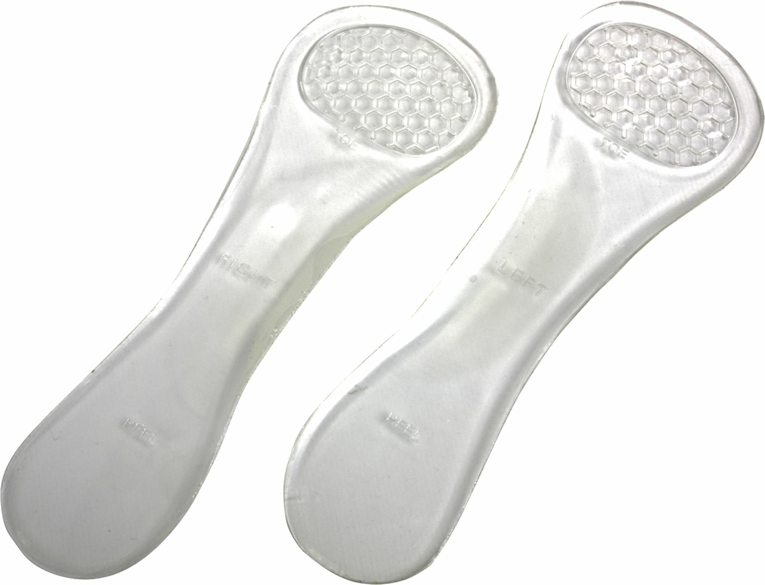 Gélové vložky do topánok transparentné,