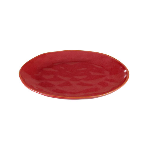 Tescoma LIVING Desszertes tányér 21 cm, piros