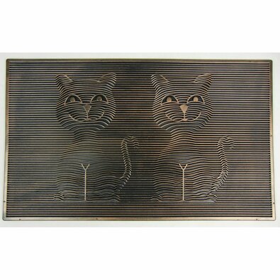 Gumová rohožka Kočky, 45 x 75 cm