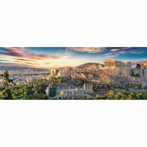 Obrázok TREFL Panoramatické puzzle Akropolis, Athény 500 dílků