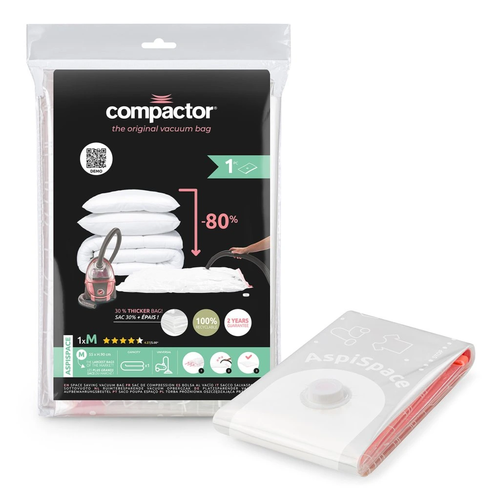 Compactor Вакуумний мішок для зберігання  Bag Aspispace M, 55 x 90 см